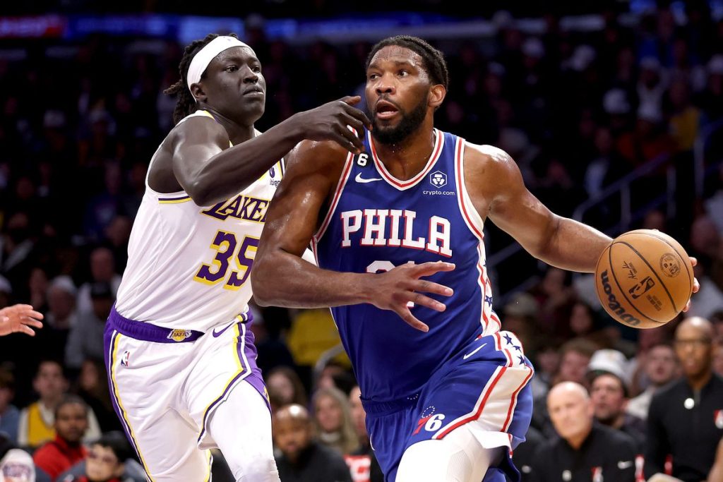 Philadelphia 76ers vs. Los Angeles Lakers