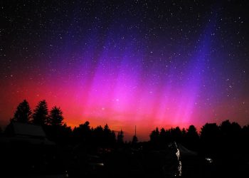 The Aurora Borealis at Cherry Springs State Park, Pennsylvania: A Celestial Spectacle