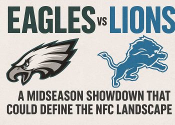 Philadelphia Eagles vs. Detroit Lions – A Midseason Showdown That Could Define the NFC Landscape